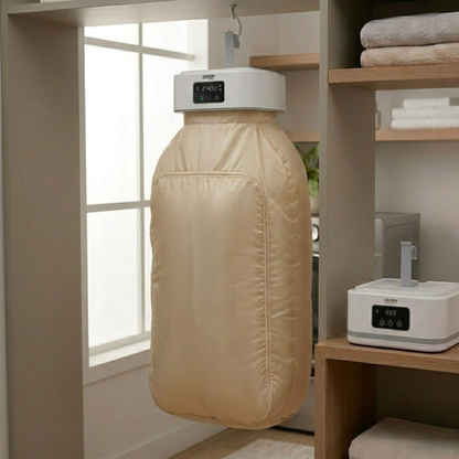 Secadora Portátil de Ropa 600W con UV y Control Inteligente