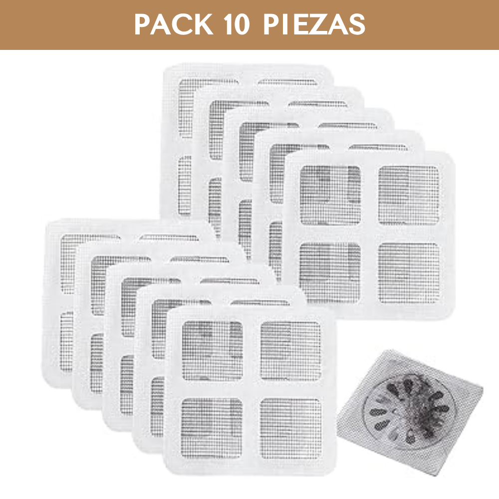 Pegatinas Filtrantes para Desagüe (Pack 10 uds)