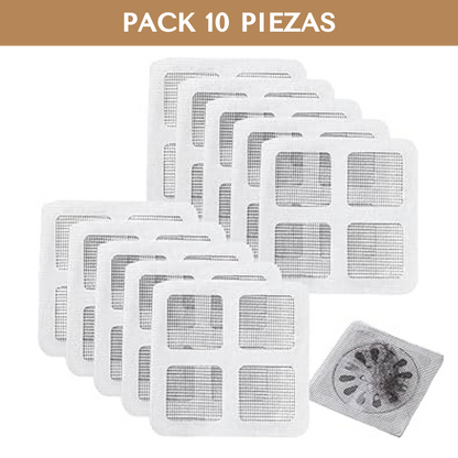 Pegatinas Filtrantes para Desagüe (Pack 10 uds)